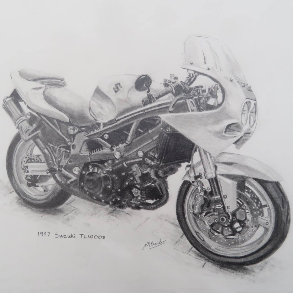 Gary Roberts's 1997 Suzuki TL1040 SV Special - Signed Prints - £50