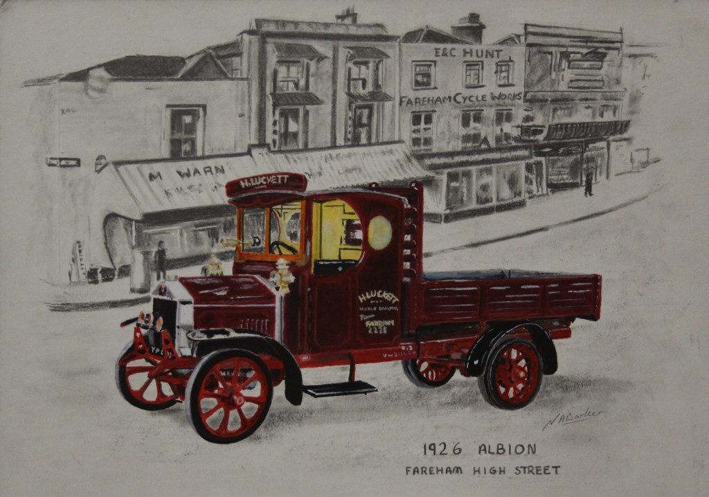 1926 Albion Lucketts - Acrylic inks and Pencil £Sold
