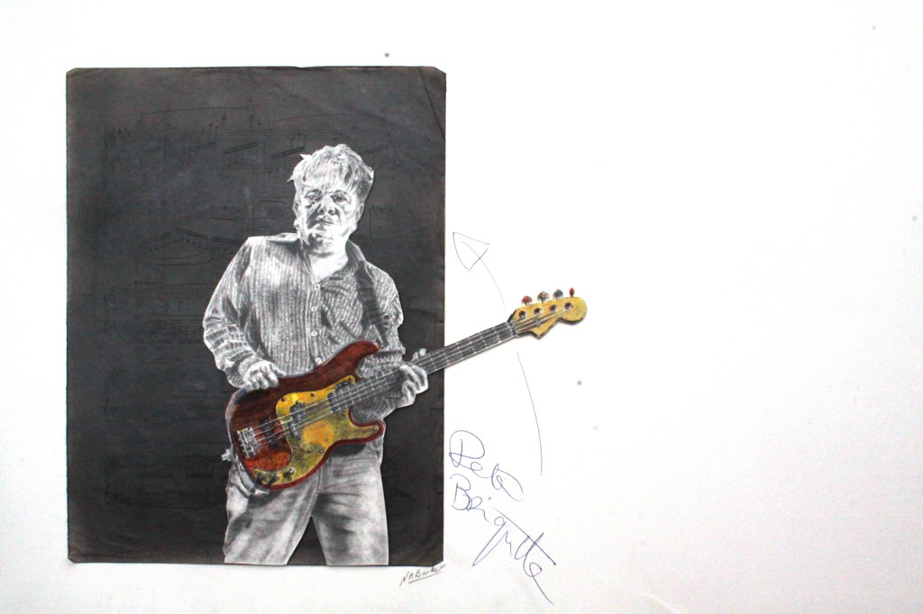 Pete Briquette (BTR) - Pencil and coloured - Original unframed signed - £250