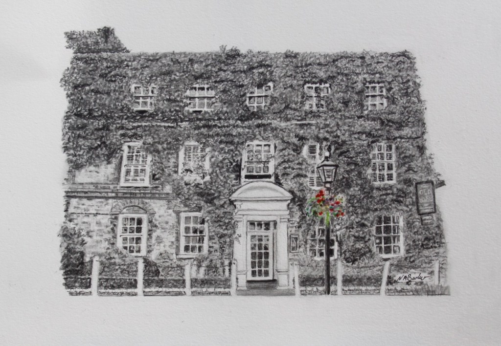 Commission - The Old House Hotel, Wickham - Graphite